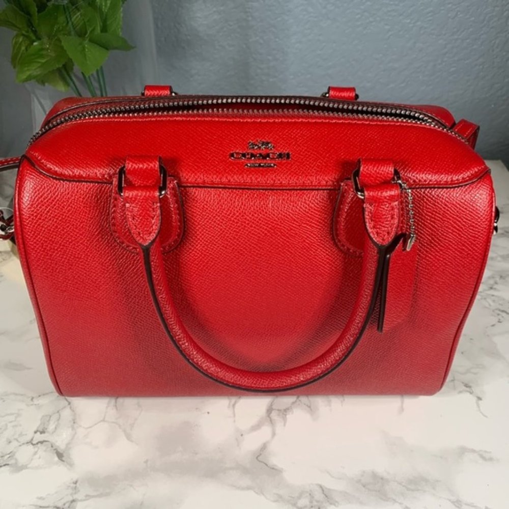 Coach Leather Mini Bennett Shoulder Handbag